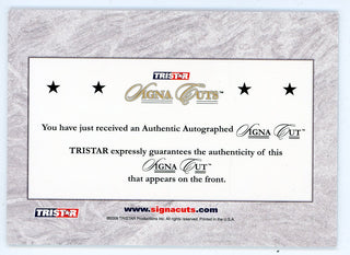 Mookie Wilson Autographed 2008 Tristar Signa Cuts