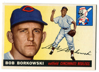 Bob Borkowski 1955 Topps #74 Card