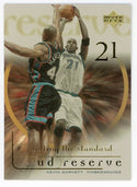 Kevin Garnett 2001 Upper Deck Reserve Setting the Standard #SS4