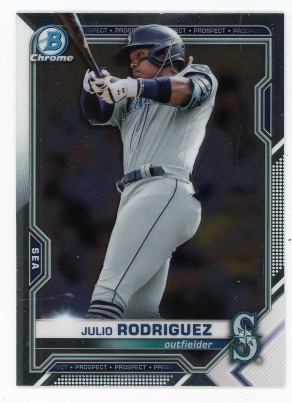 Julio Rodriguez 2021 Topps Bowman Chrome #BCP-231 Card