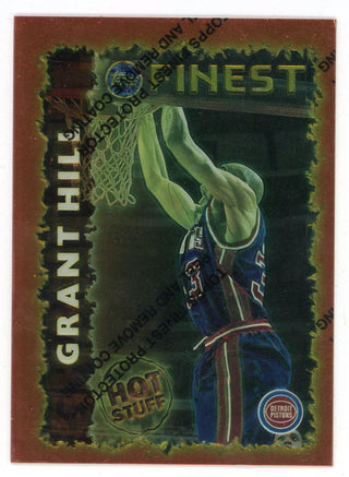 Grant Hill 1996 Topps Finest Hot Stuff #HS2