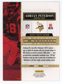 Adrian Peterson 2013 Panini Elite Turn of the Century Card