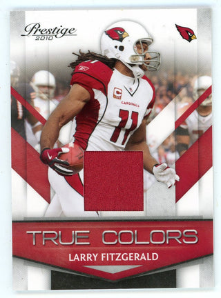 Larry Fitzgerald 2010 Panini Prestige True Colors Patch Relic #2