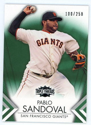 Pablo Sandoval 2012 Topps Triple Threads #80