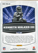 Kenneth Walker III 2022 Panini Illusions Operation Detonation Rookie Card