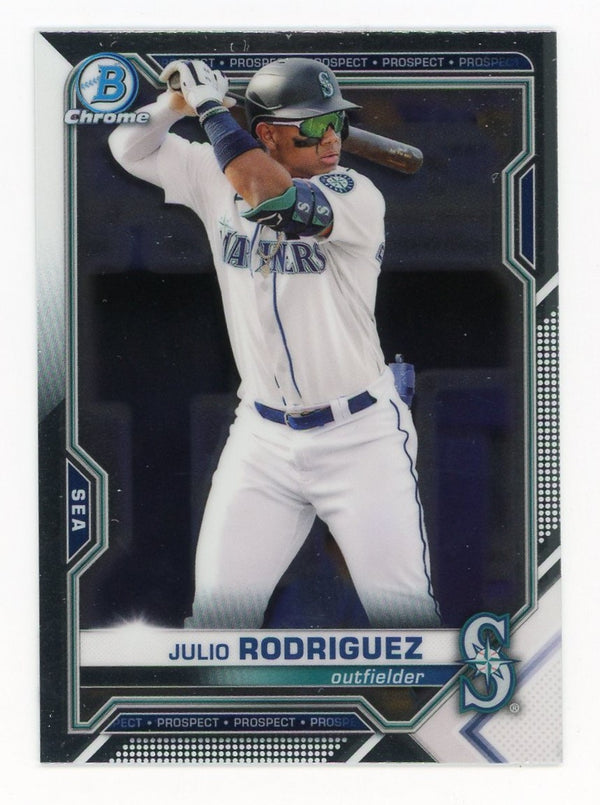 Julio Rodriguez 2021 Topps Bowman Chrome #BCP-86 Card