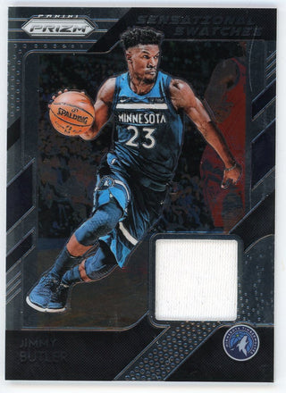 Jimmy Butler 2018-19 Panini Prizm Sensational Swatches Patch Relic #25