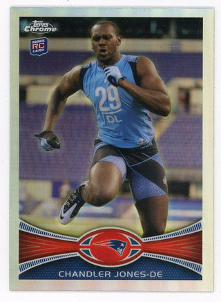 Chandler Jones 2012 Topps Chrome Rookie Card #140