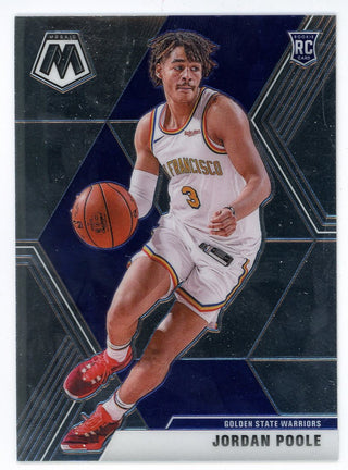 Jordan Poole 2019-20 Panini Mosaic Rookie Card #228