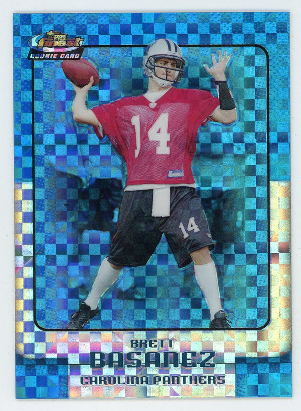 Brett Basanez 2006 Topps Finest Rookie Card #84