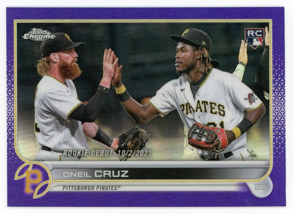 Oneil Cruz 2022 Topps Chrome Purple #USC74 Card