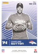 Courtland Sutton 2018 Panini Memorabilia Card #46/50