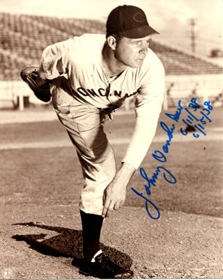 Johnny Vander Meer Autographed 8x10 Photo