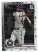 Yordan Alvarez 2020 Topps Bowman Chrome #25 Card