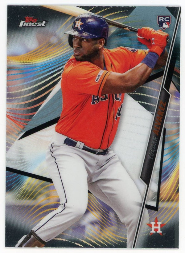 Yordan Alvarez 2020 Topps Finest Silver #50 Card