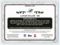 Lamar Miller 2013 Topps Museum Collection Autograph Issue #SSDRA-LMI Card 15/25