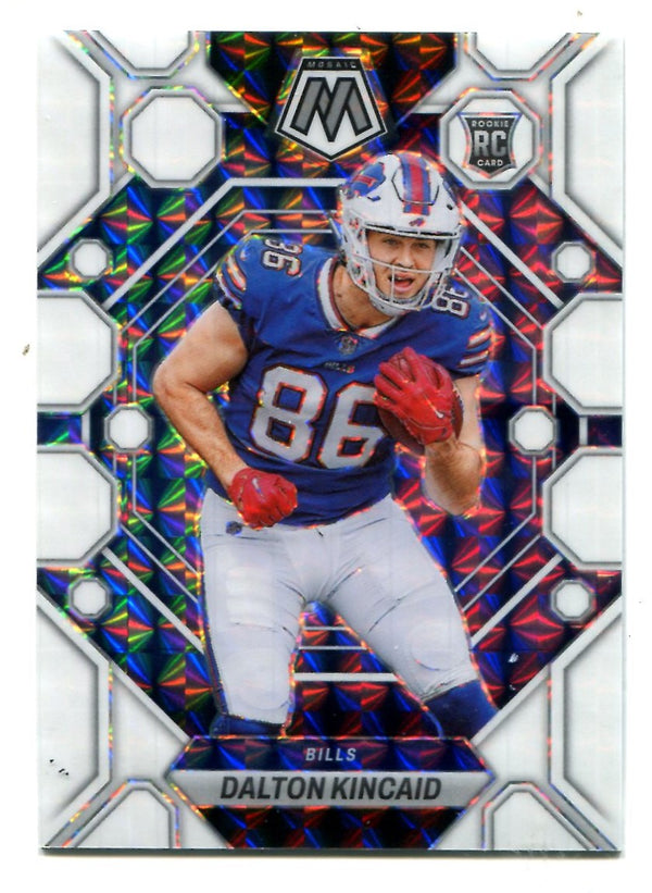 Dalton Kincaid 2023 Panini Mosaic White Sparkle #305 12/25 Card