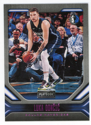 Luka Doncic 2019 Panini Chronicles Playbook Purple Card #179