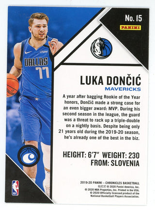 Luka Doncic 2019-20 Panini Chronicles #15