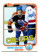 Wayne Gretzky 1981 Topps Card