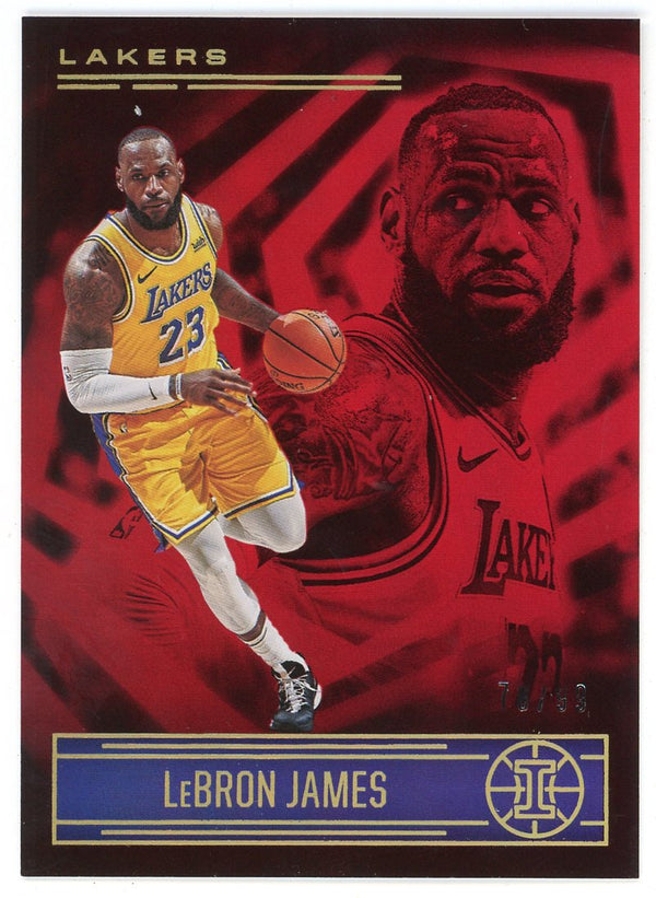 LeBron James 2020-21 Panini Illusions #101