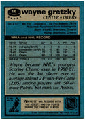 Wayne Gretzky 1981 Topps Card