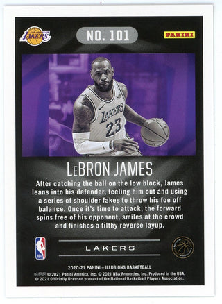 LeBron James 2020-21 Panini Illusions #101