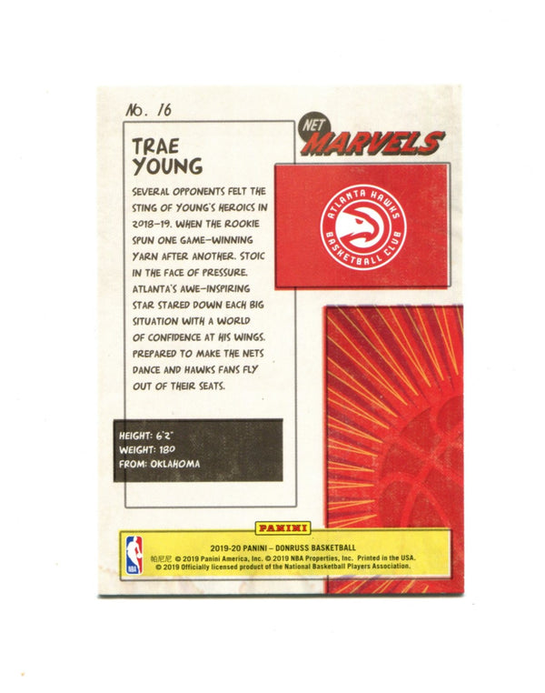 Trae Young 2019-20 Panini Marvels #16 Card