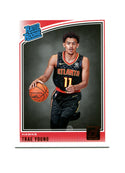 Trae Young 2018-19 Panini Rookie Rated #198 Card