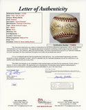 Mickey Mantle Autographed Official American League Bobby Brown Baseball (JSA)