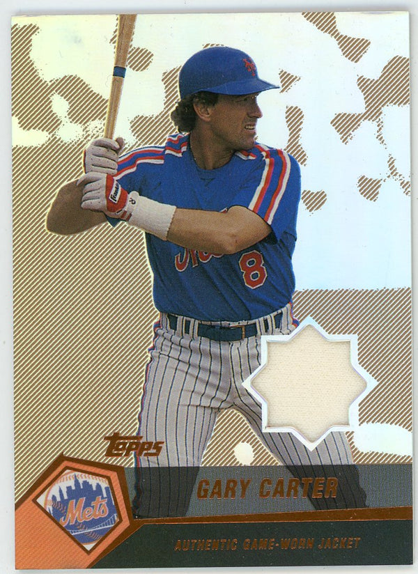 Gary Carter 2004 Topps Bronze Patch Relic #GC