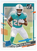 De'Von Achane 2023 Panini Donruss Rated Rookie #365