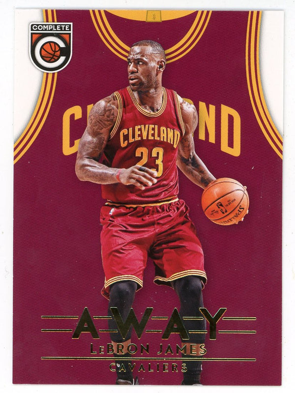 LeBron James 2016-17 Panini Complete Away Card #13