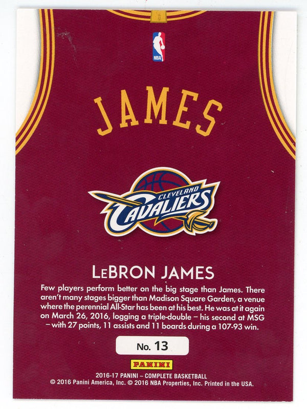 LeBron James 2016-17 Panini Complete Away Card #13