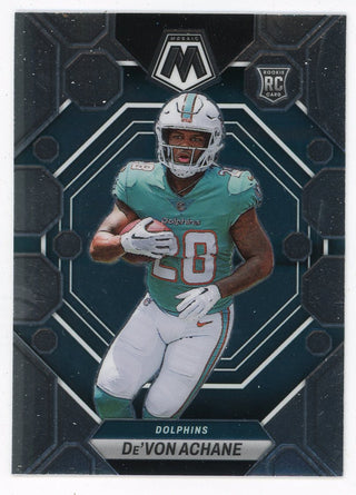 De'Von Achane 2023 Panini Mosaic Rookie Card #312