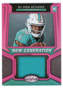 De'Von Achane 2023 Panini Prizm New Generation Patch Relic #NGJM-32