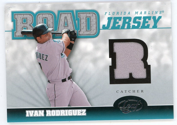 Ivan Rodriguez 2004 Donruss Road Jersey Relic #RJ-7