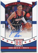 Jabari Smith Jr. Autographed 2022 Panini Chronicles Hometown Heroes Rookie Card /49