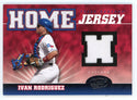 Ivan Rodriguez 2004 Donruss Home Jersey Relic #HJ-7