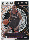 Jabari Smith Jr. 2022 Panini Obsidian Equinox Orange Rookie Card /35