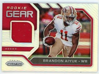 Brandon Aiyuk 2020 Panini Prizm Rookie Gear Patch Relic #29