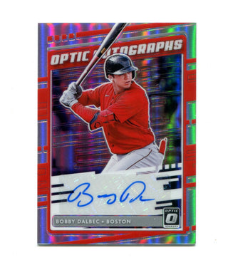 Bobby Dalbec 2020 Panini Optic Autographs #OA-BD Card