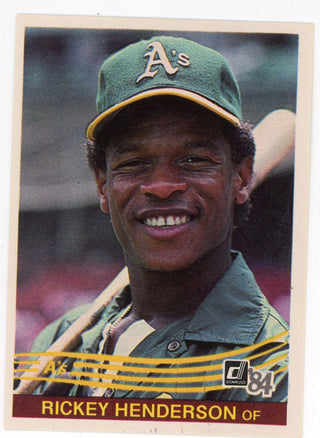 Rickey Henderson 1983 Donruss #54