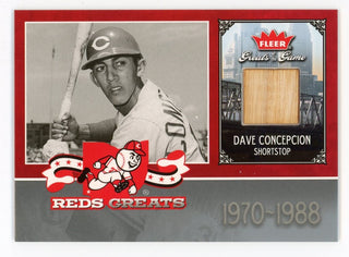 Dave Concepcion 2006 Fleer Greats of the Game #CIN-DC Card