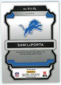 Sam LaPorta 2023 Panini Prizm Patch Relic #RG-SL