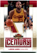 Lebron James Panini Threads Century Collection Materials Jersey Card 2009 22/25