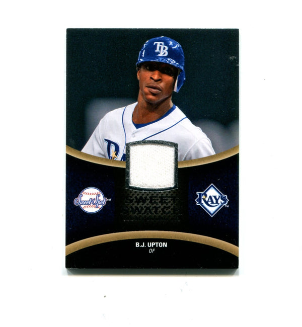 B J Upton 2008 Upper Deck Sweet Swatch Memorabilia #SS-BU Card