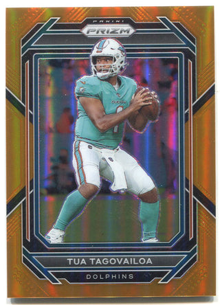 Tua Tagovailoa 2022 Panini Prizm #178 Orange Card /249