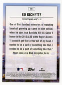 Bo Bichette 2023 Topps Silver Home Field Advantage #HA-5 Card