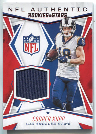 Cooper Kupp 2020 Panini Rookies & Stars NFL Authentic Patch Relic Card #NA-CK